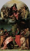 Andrea del Sarto Assumption of the Virgin oil on canvas